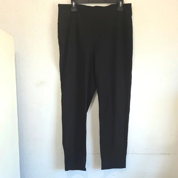 🌸Eileen Fisher Washable Stretch Crepe Ankle Pants Size M - Picture 6 of 15
